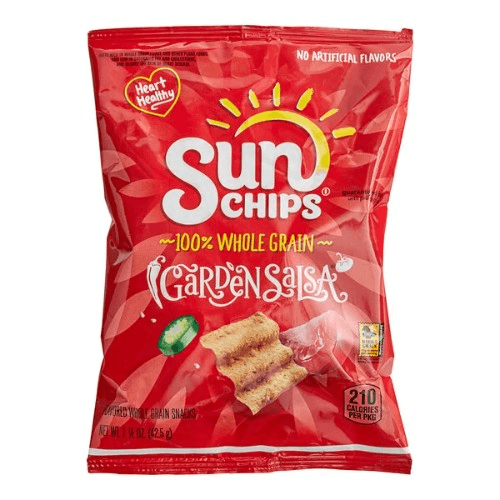 Sun Chips Garden Salsa.