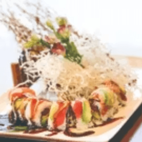American Dream Specialty Sushi Roll.