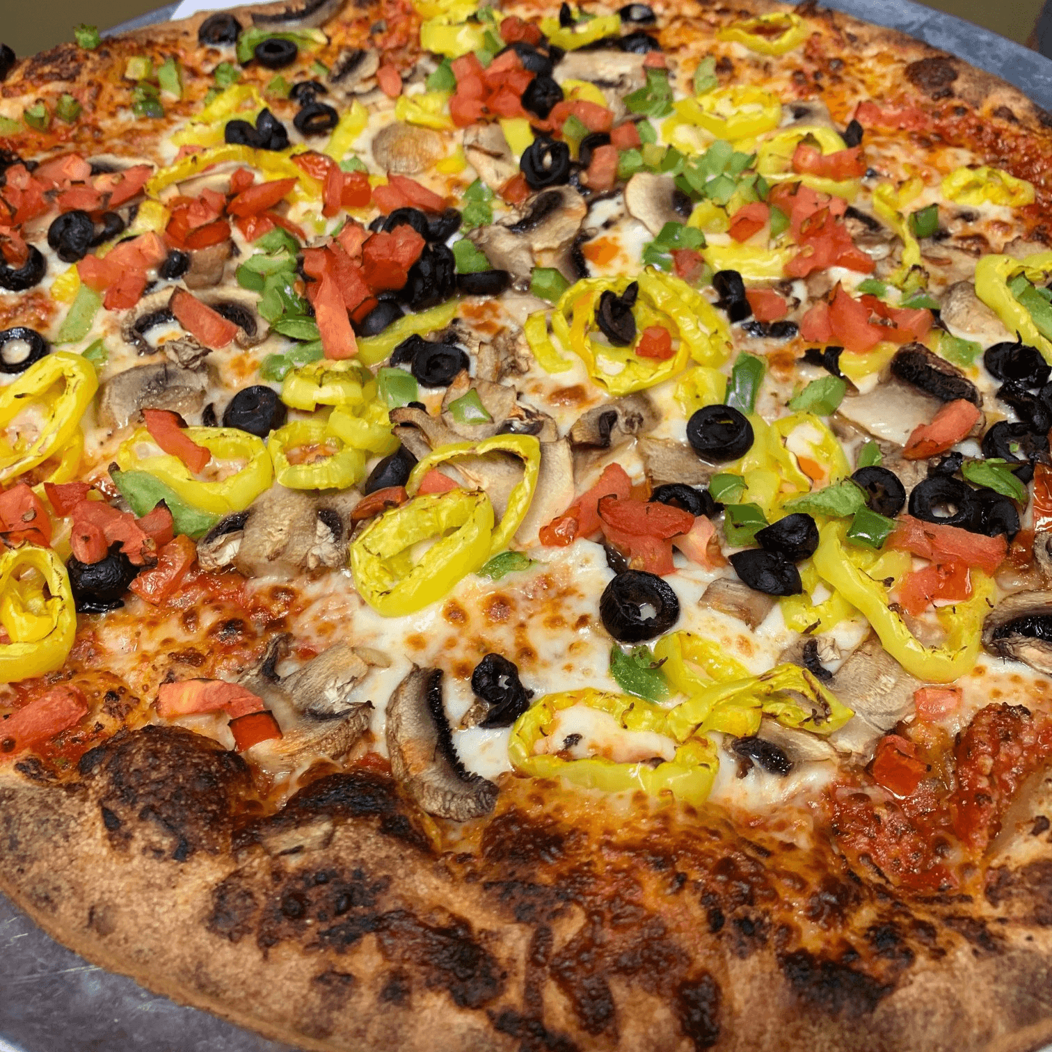 Veggie Delight Pizza.