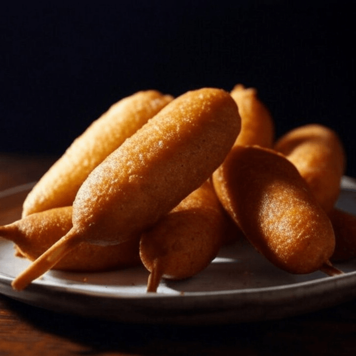 Mini Corn Dogs.