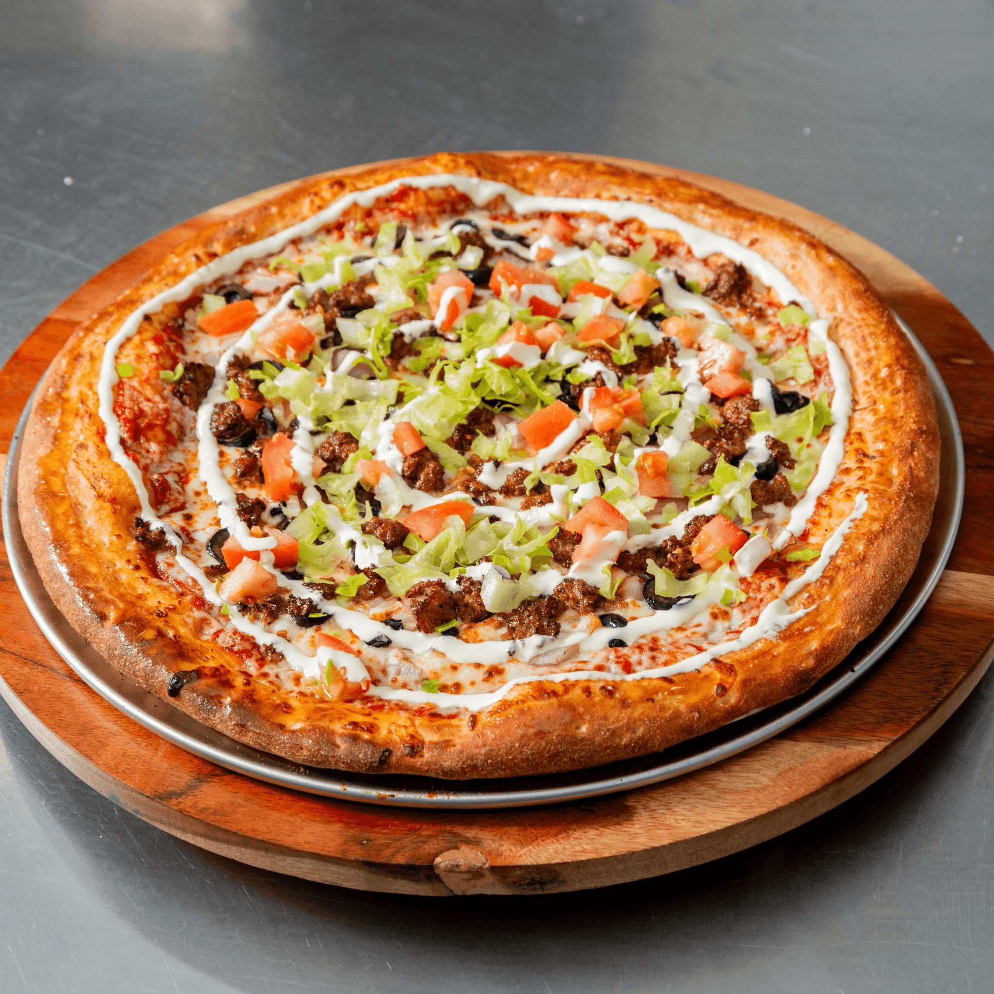 Spicy Taco Pizza 18" XL.