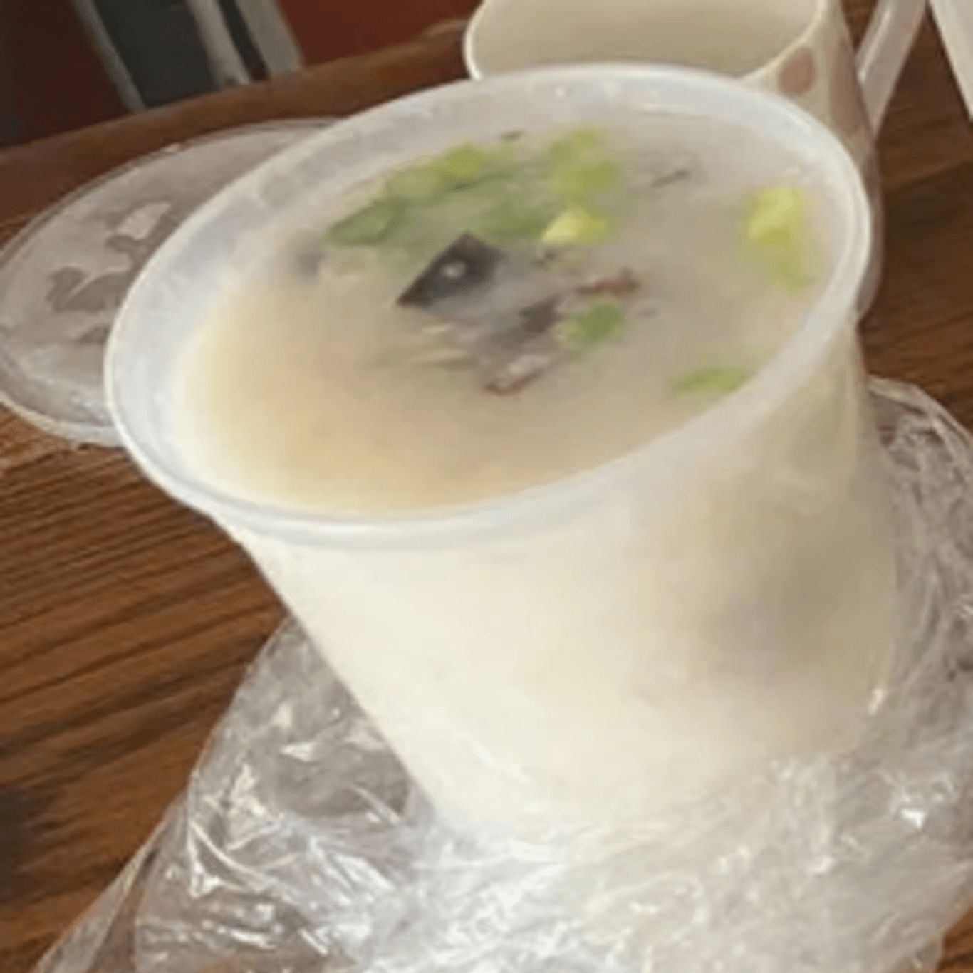 Preserved Egg & Pork Porridge / 皮蛋瘦肉粥.