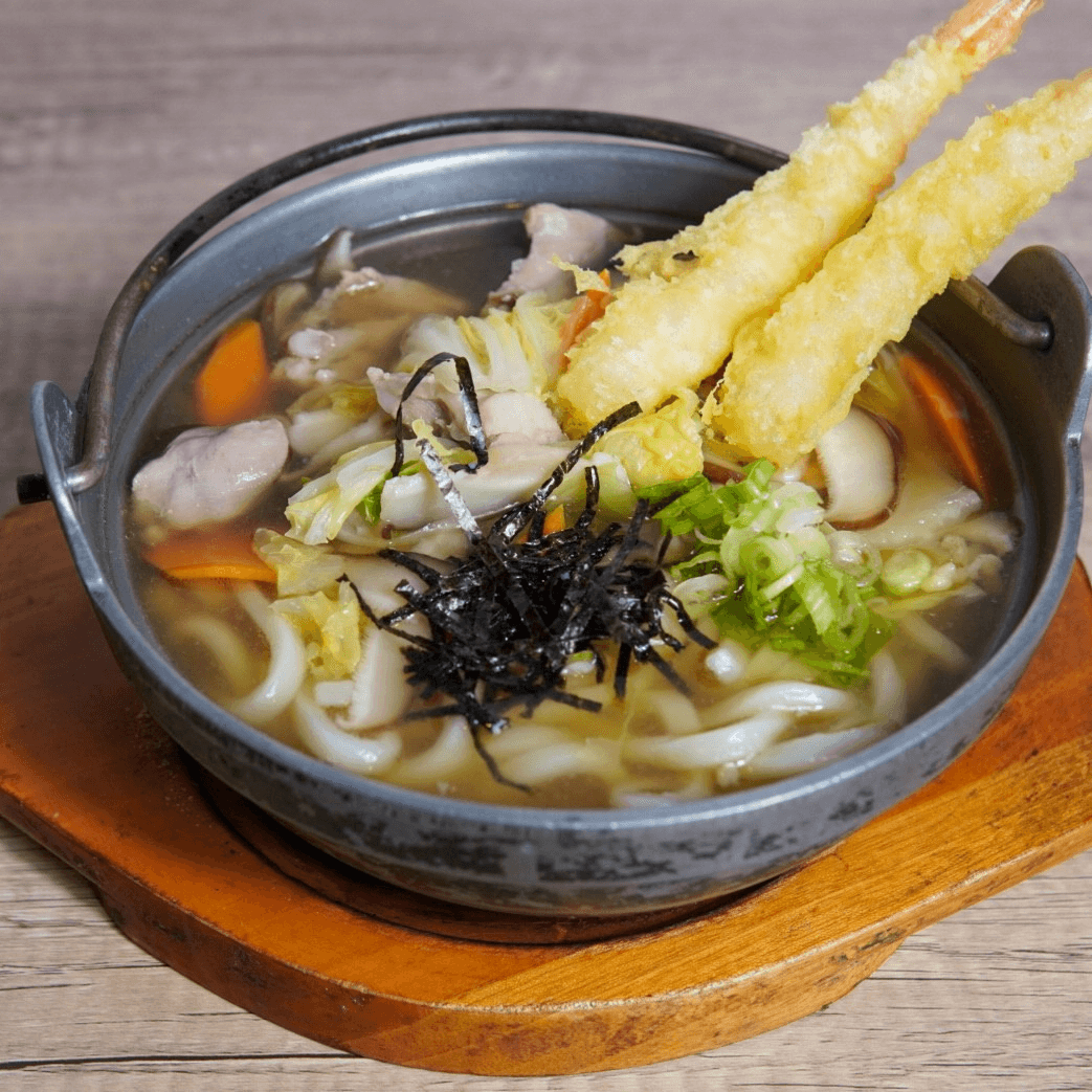 Nabeyaki Udon　鍋焼きうどん.