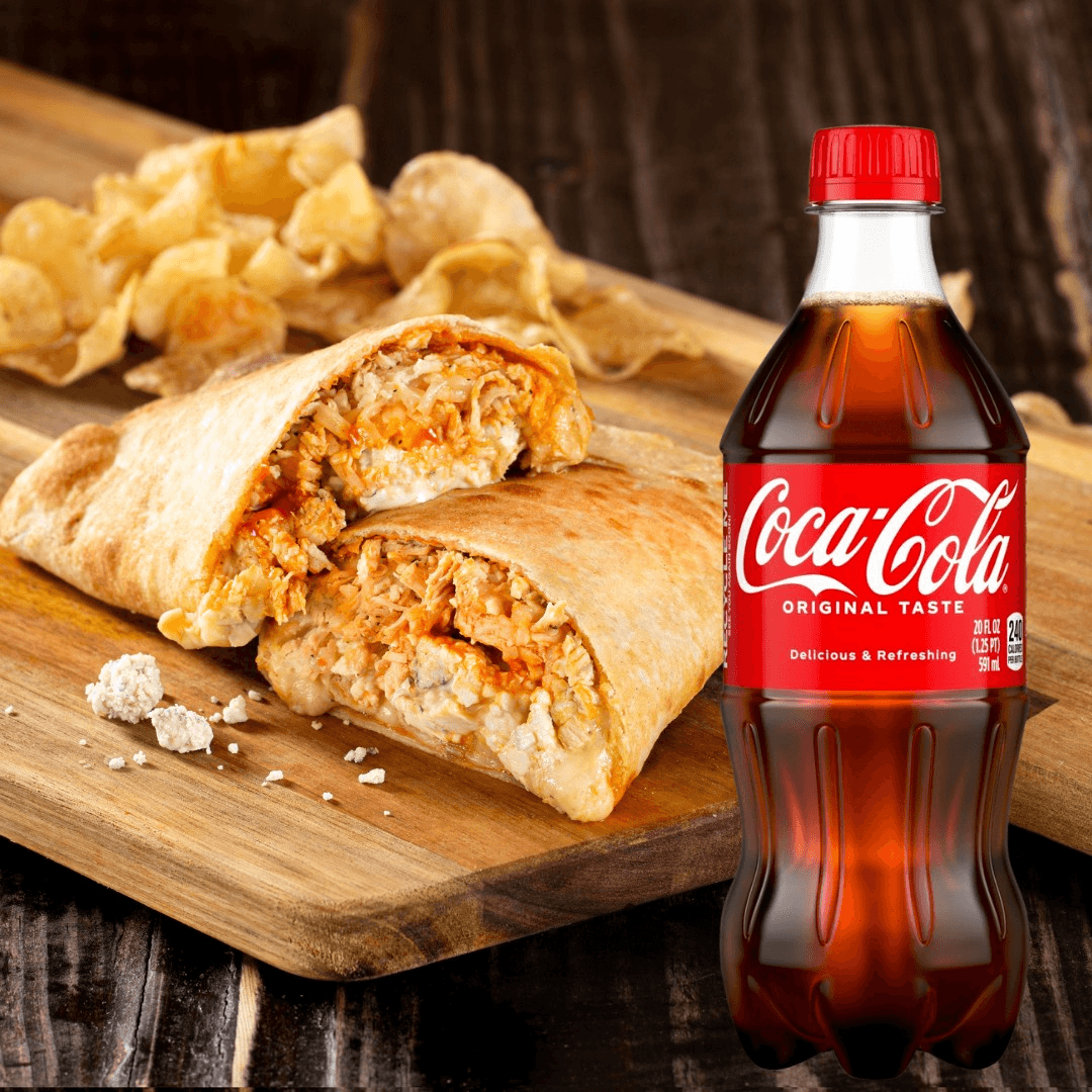 Buffalo Bleu Panino Combo.