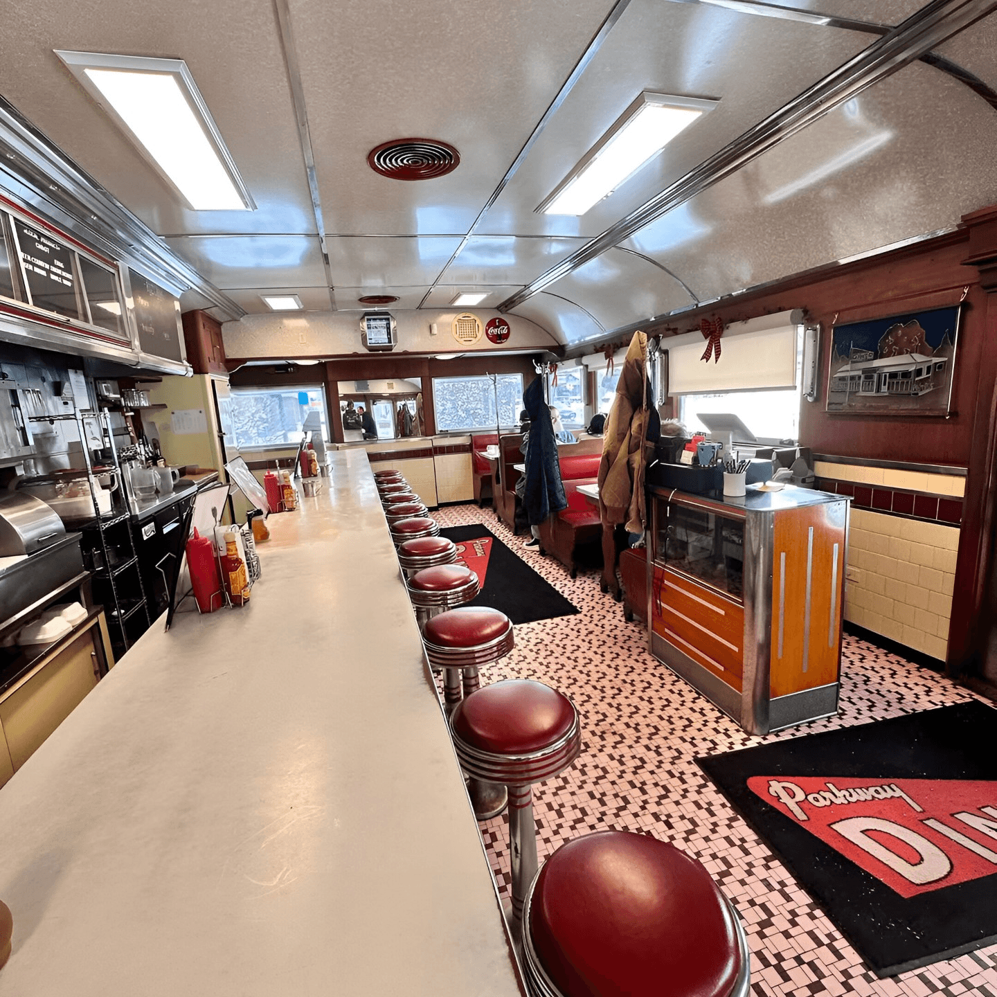 Homegrown Flavors in a Classic Diner Setting