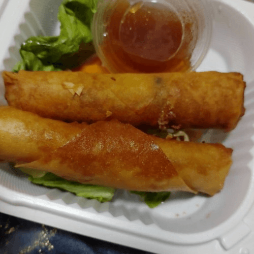 C3.  Veggie crispy rolls.