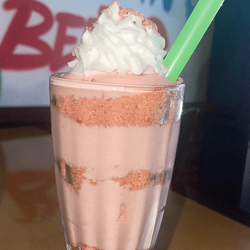 Strawberry Crunch Milkshake 