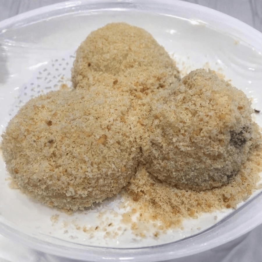 Mochi Style Sesame Stuffed Dumplings (3) / 擂沙汤丸.