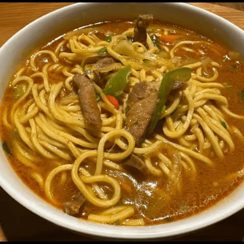 Pork Thukpa.