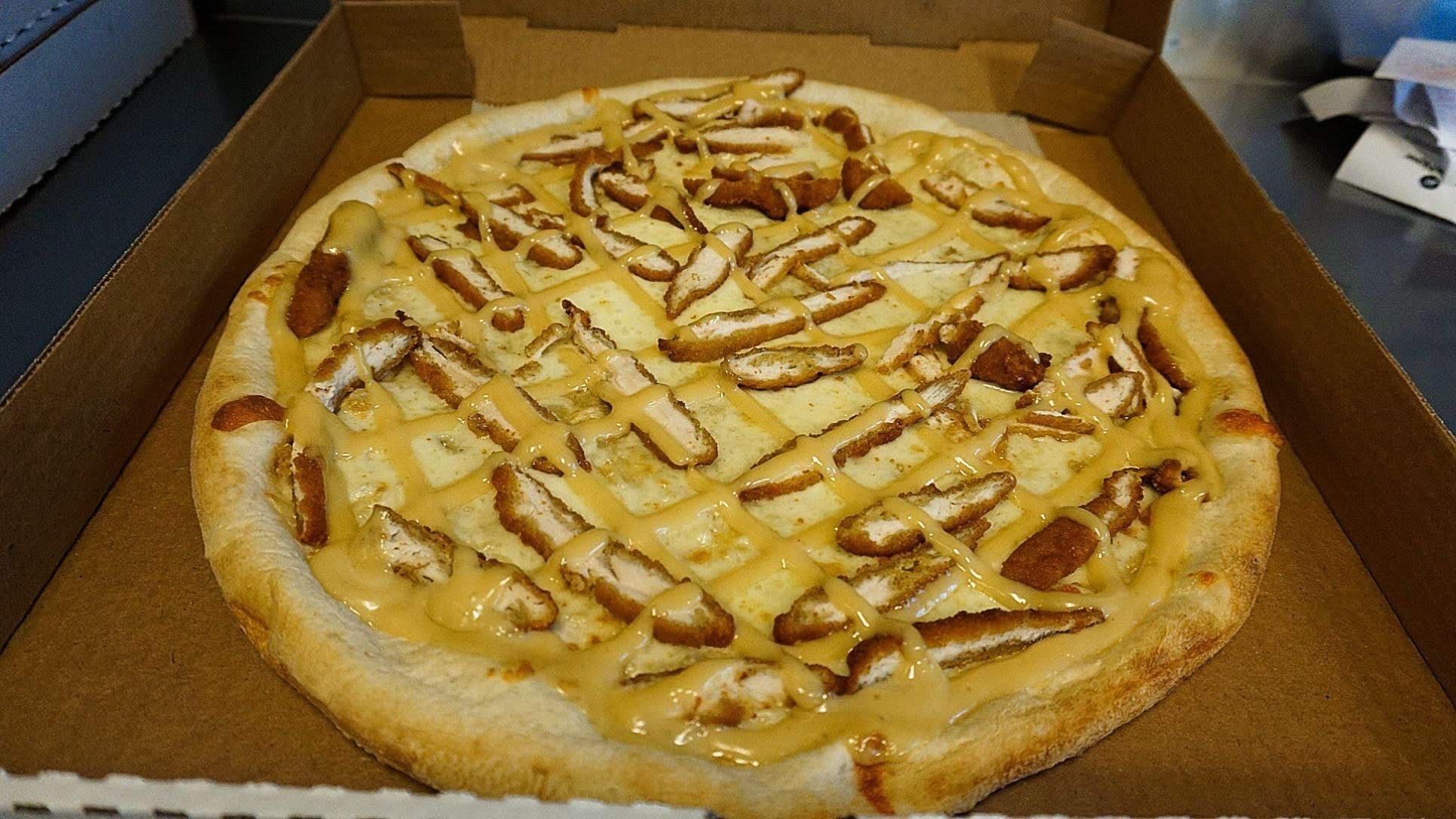 Chicken Tender White Pizza (Large 16'').