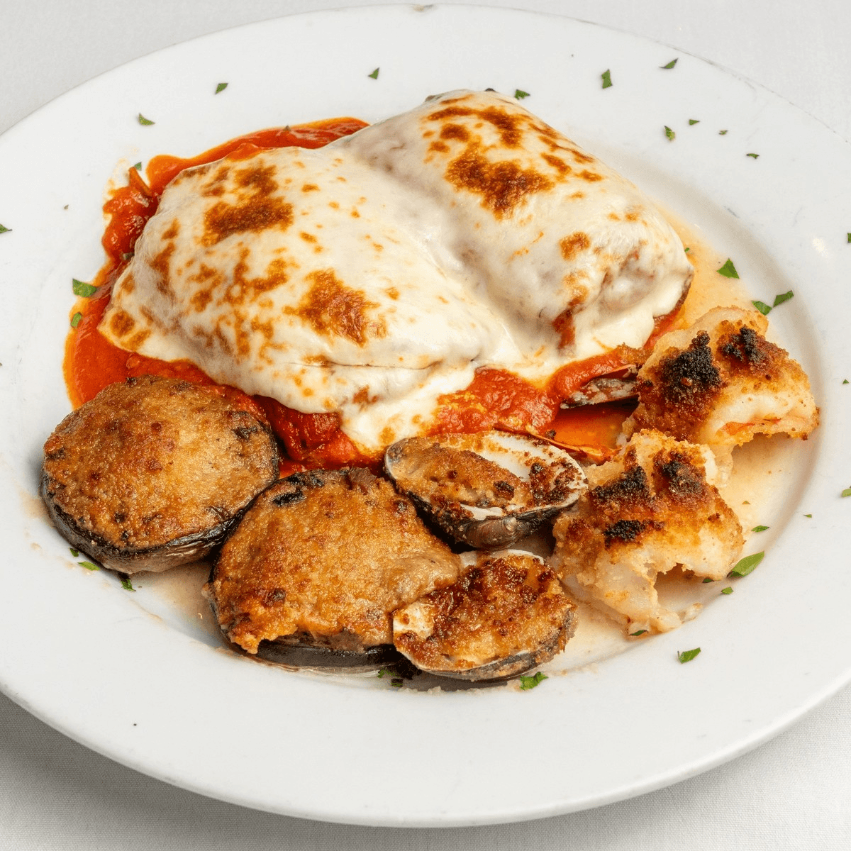 Hot Antipasto for Two.