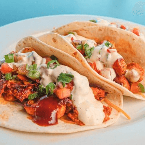 Chicken Bacon Ranch Tacos.