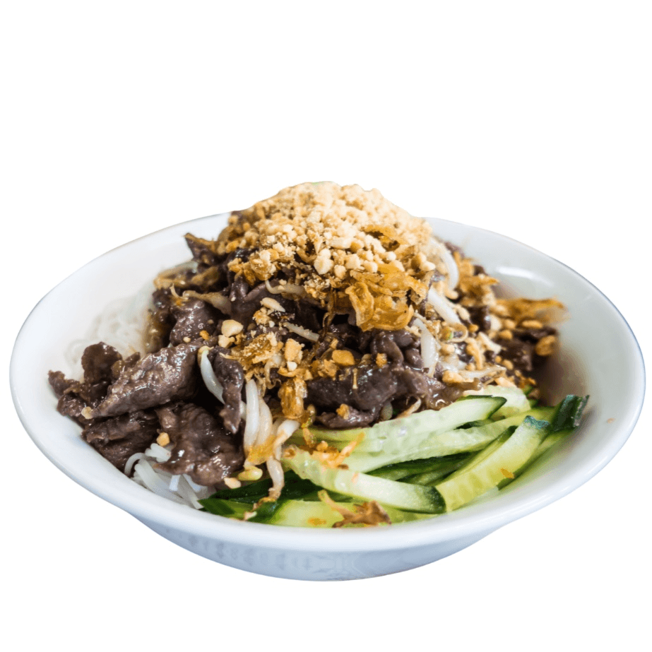 D1. Bun Bo Xao (Stir Fried Beef).