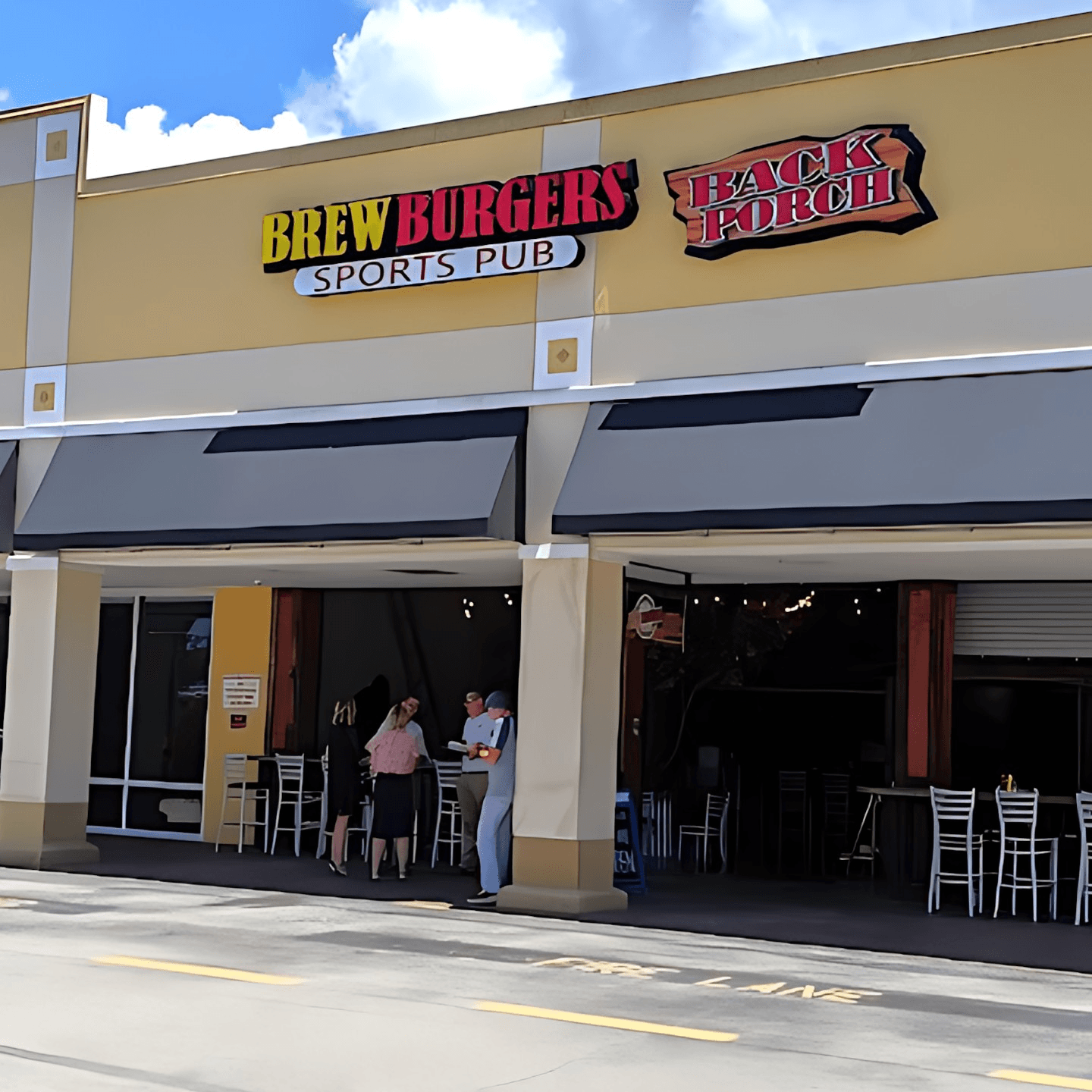 Welcome to BrewBurgers Back Porch!
