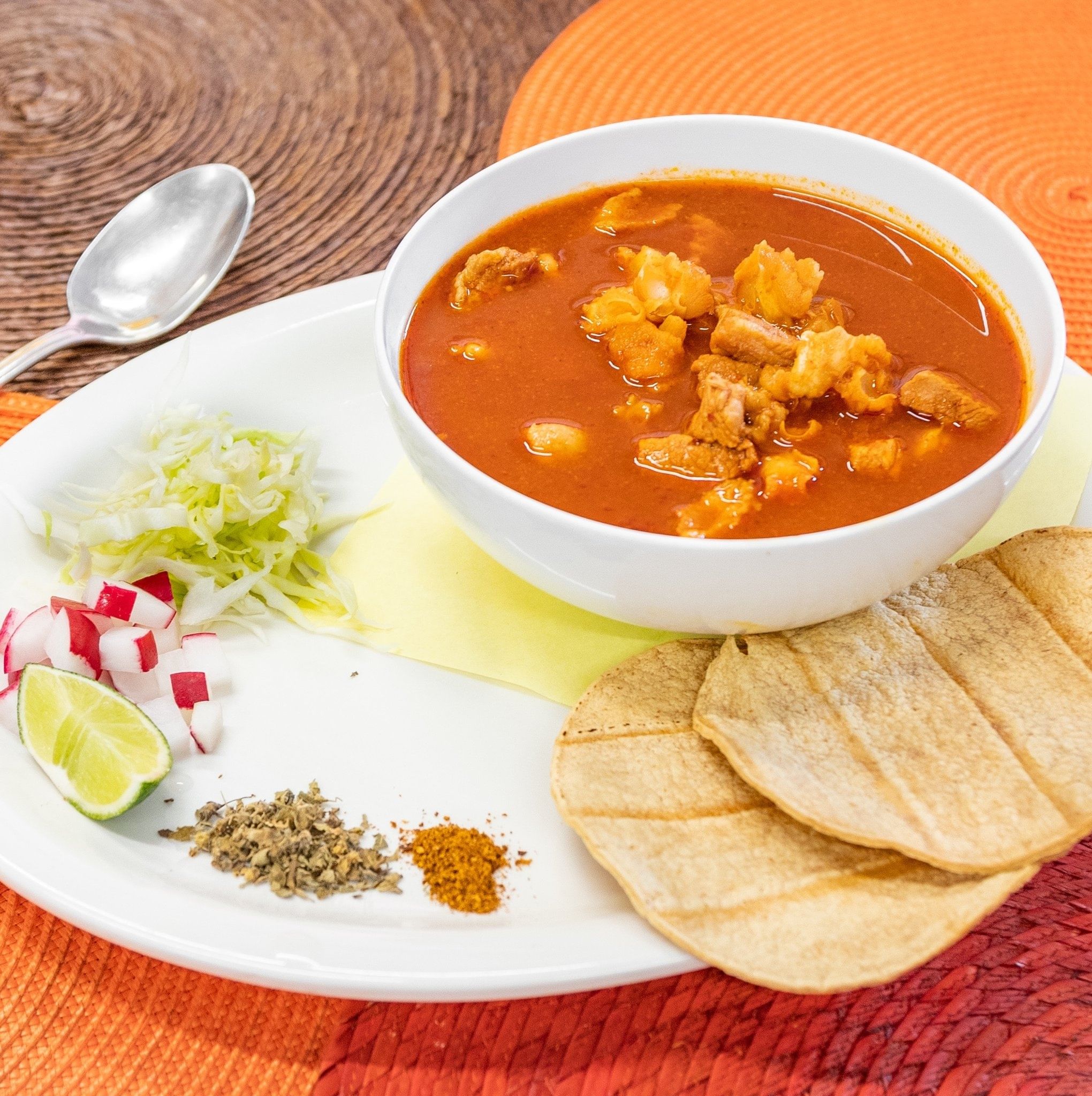 Pozole Rojo.