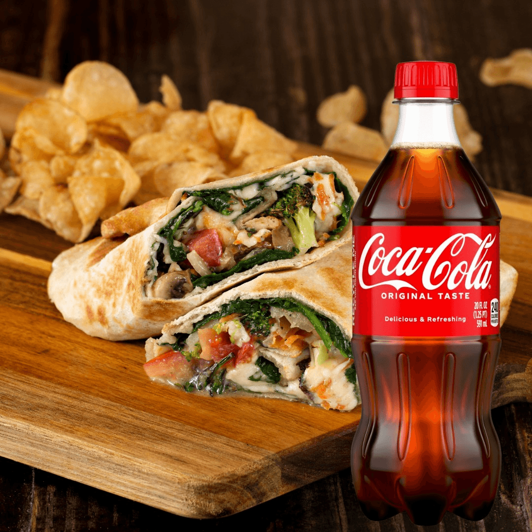 Veggie Lovers Panino Combo.