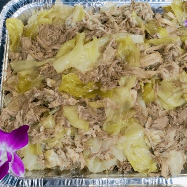 Kalua Pork & Cabbage.