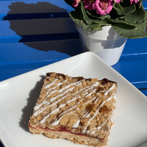 Raspberry Almond Bar