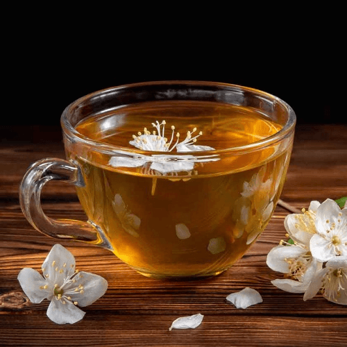 Hot Dragon Pearl Jasmine Tea.