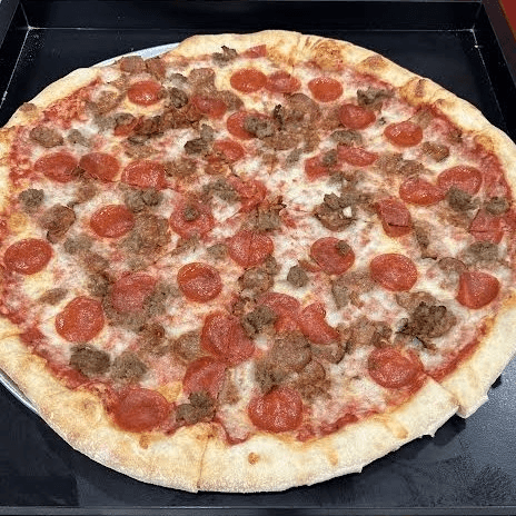 Meat Lover's Pizza Slice.
