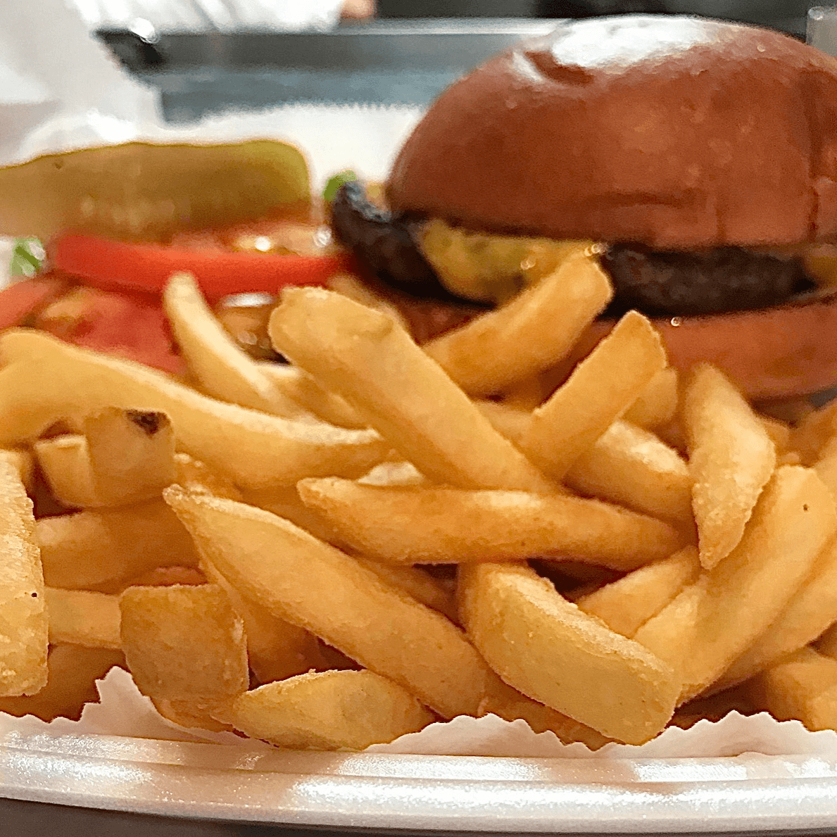 CharGrilled Signature Burger.