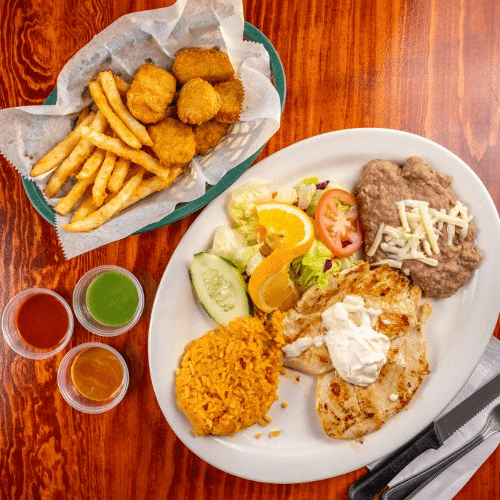 Pechuga a La Plancha Platillo.