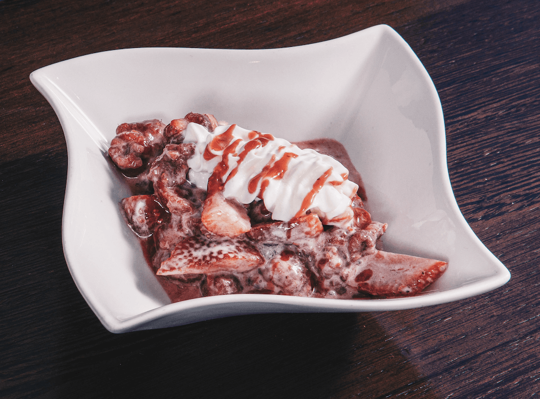 Fresh Berries Zabaglione.