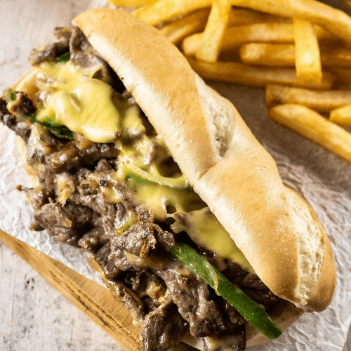 Whole Cheese Steak