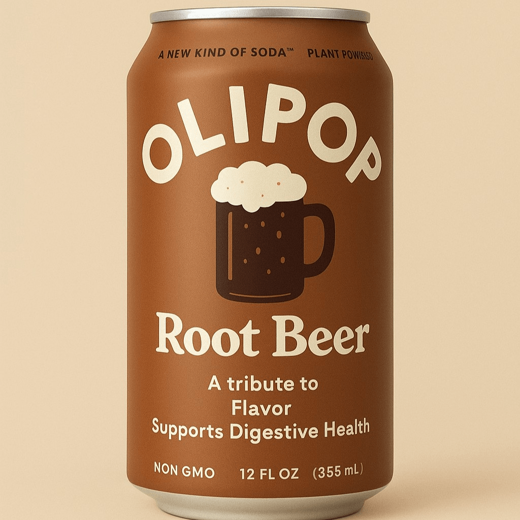 Olipop Classic Root Beer.