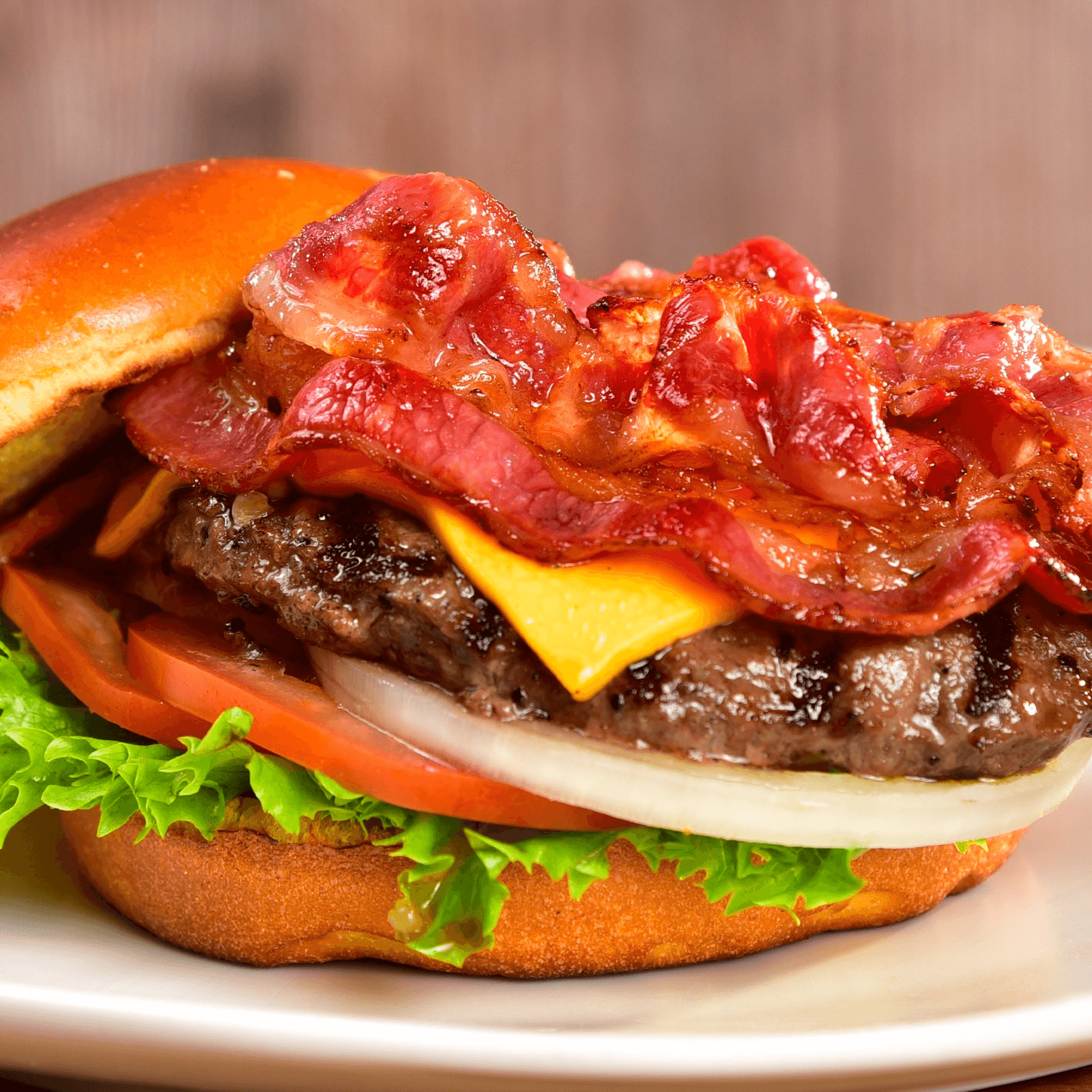 3. Bacon Cheeseburger.