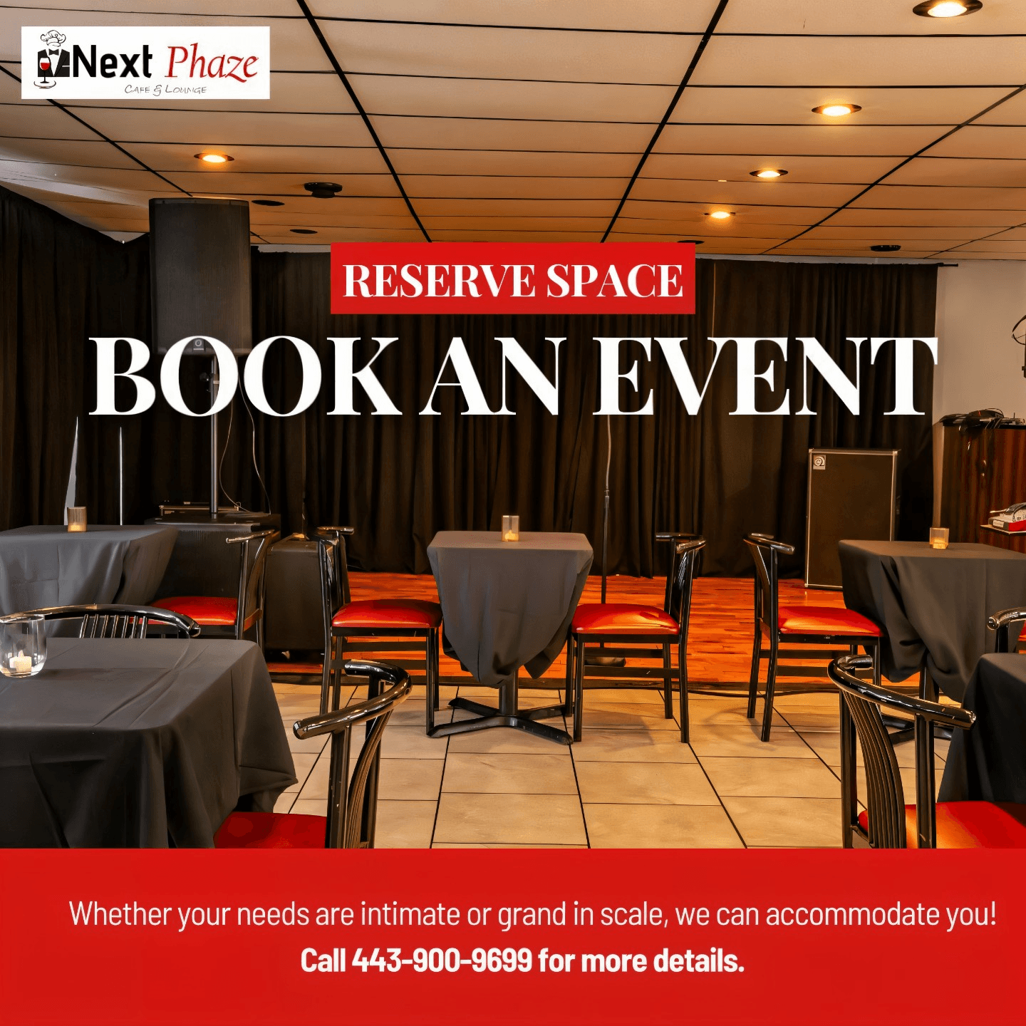 Private Event Booking