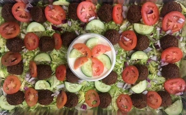 Falafel Platter.