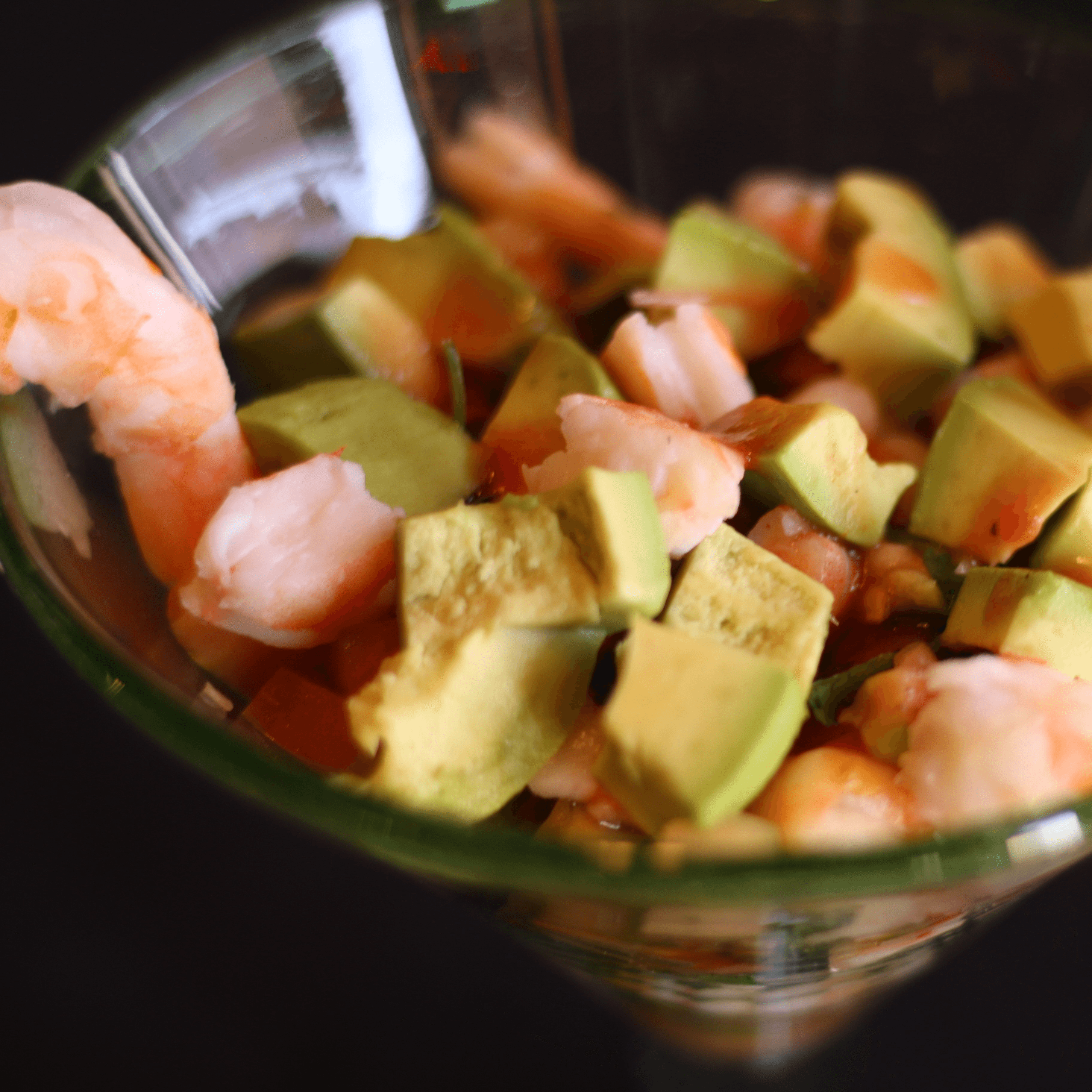 Avocado Shrimp Ceviche.