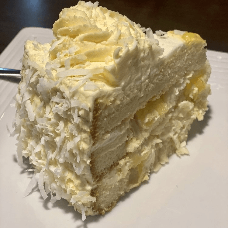 Pineapple Coconut Cake.