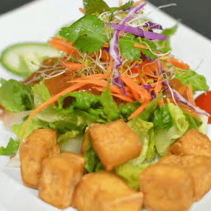 Vegan Thai Salad Tofu.