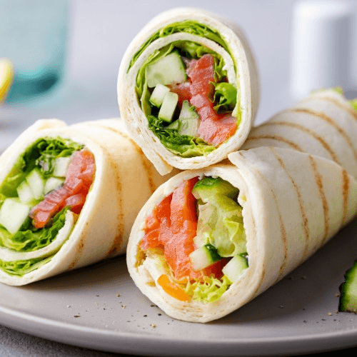Vegetable Wrap.