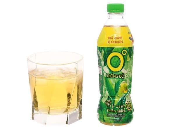 Green tea lemon flavored.