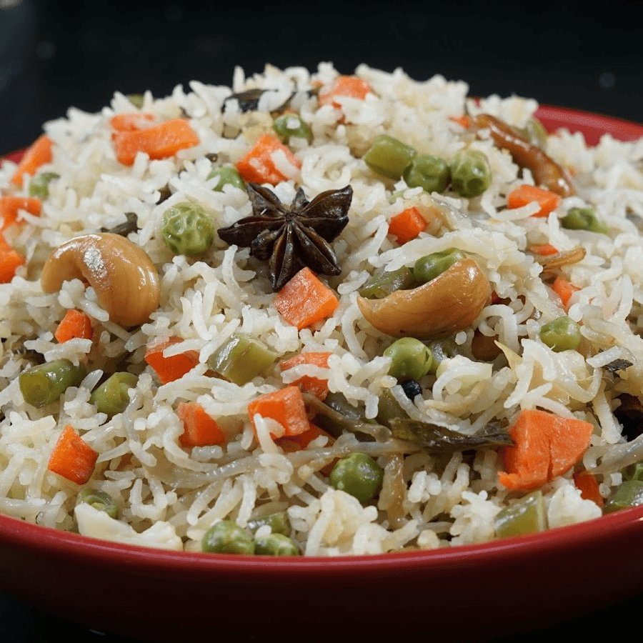 Vegetable Fried Rice.