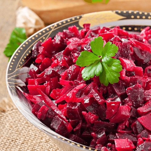 Marinated Beet Salad.
