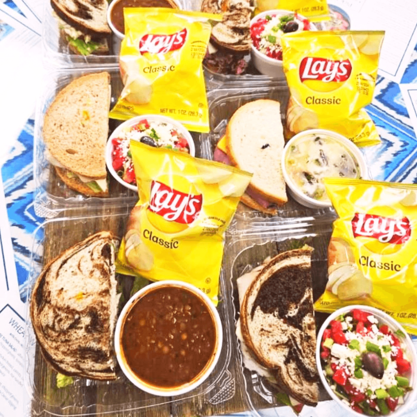 (5) Soup/Cuban Lunchboxes.