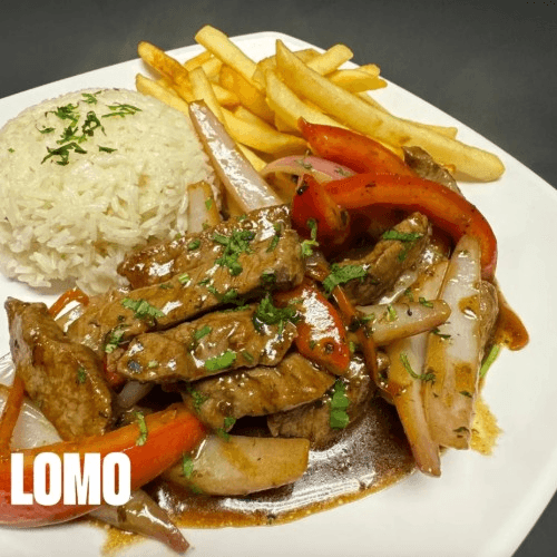 Lomo Saltado.