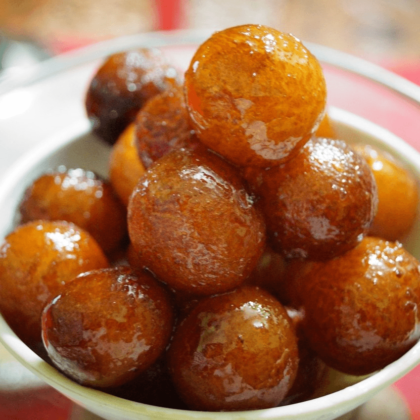 Gulab jamun.