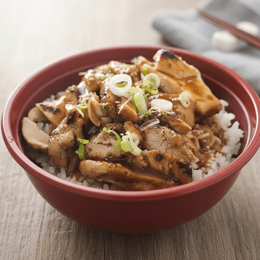 Chicken Teriyaki Bowl.