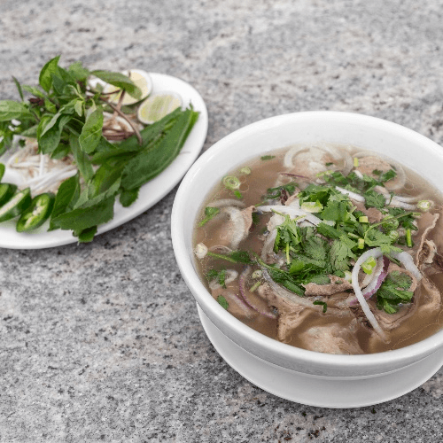 14. Pho Tại / Beef Noodle Eye Round Rare Pho.