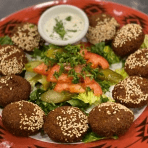 Falafel Plate.