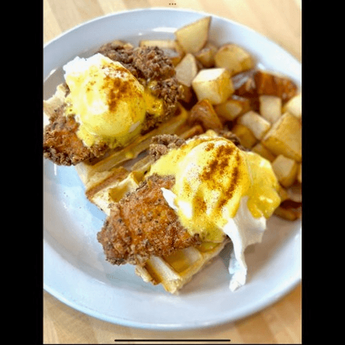 Fried Chicken Benedict