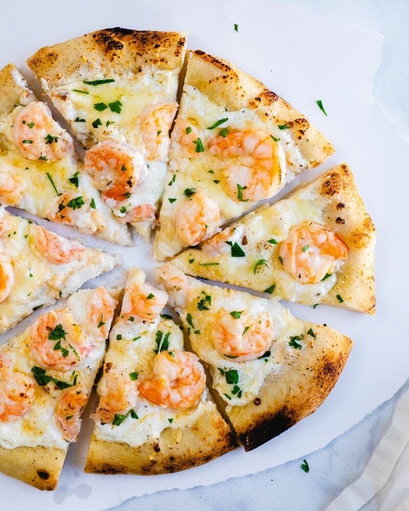 Shrimp Pizza.