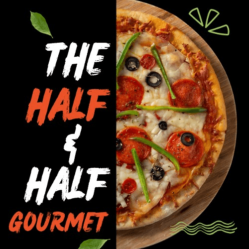 Gourmet Half & Half Pizza 12" Medium