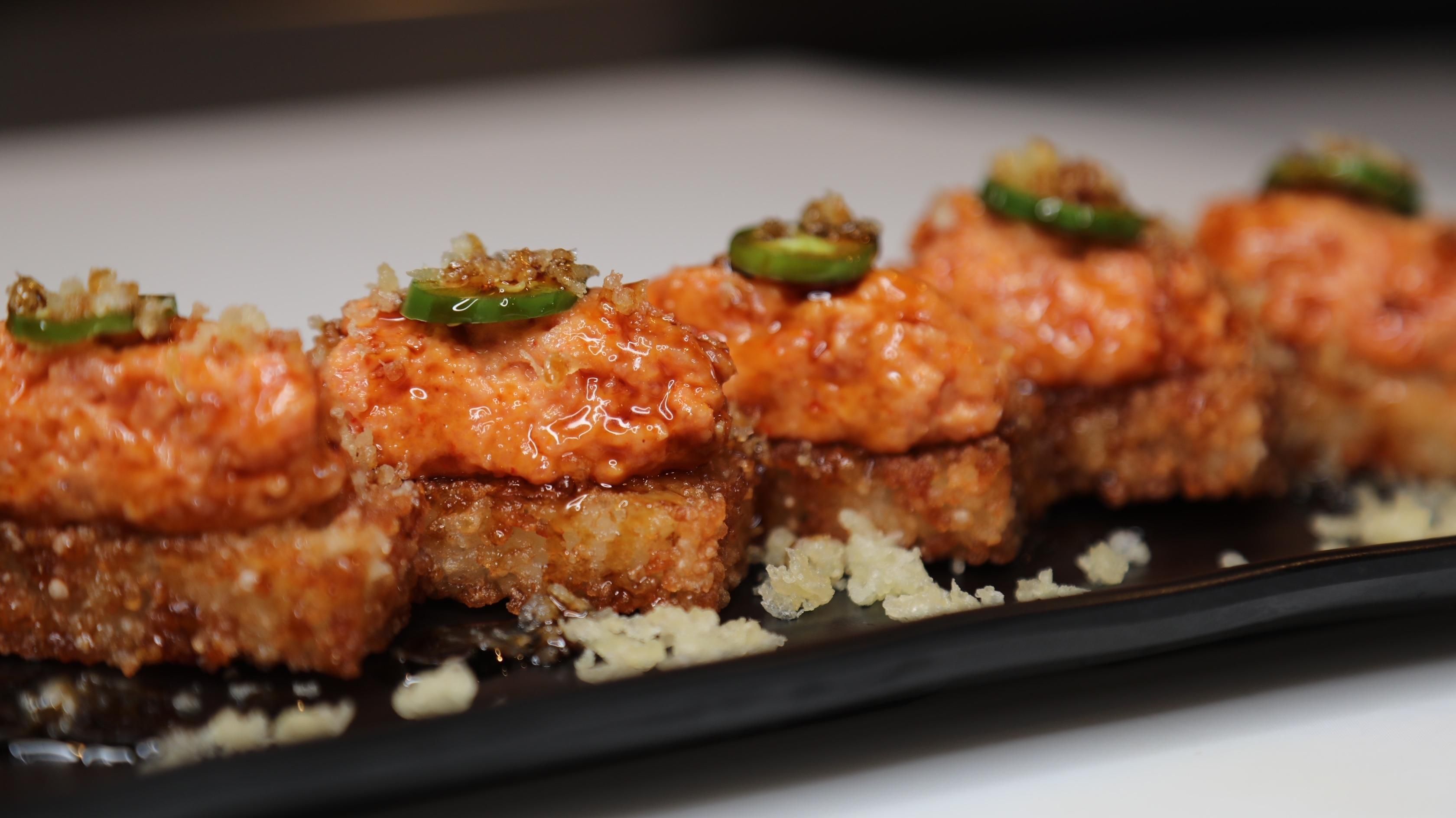 Crispy Rice Spicy Tuna.