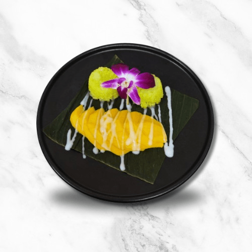 Mango w/ sticky rice.